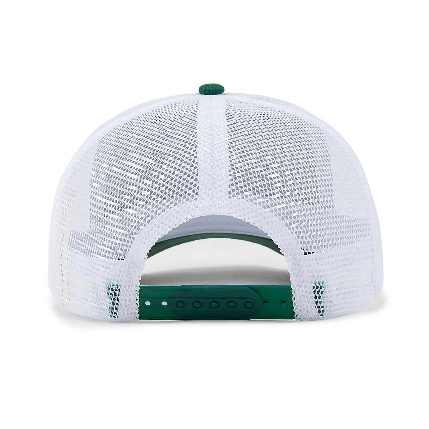 Бейсболка FAM.CAP 5 PANEL TRUCKER BLANK ЗЕЛЕНАЯ / БЕЛАЯ