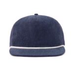 Бейсболка FAM.CAP 5 PANEL RELAXED FIT CORD BLANK ТЕМНО-СИНЯЯ