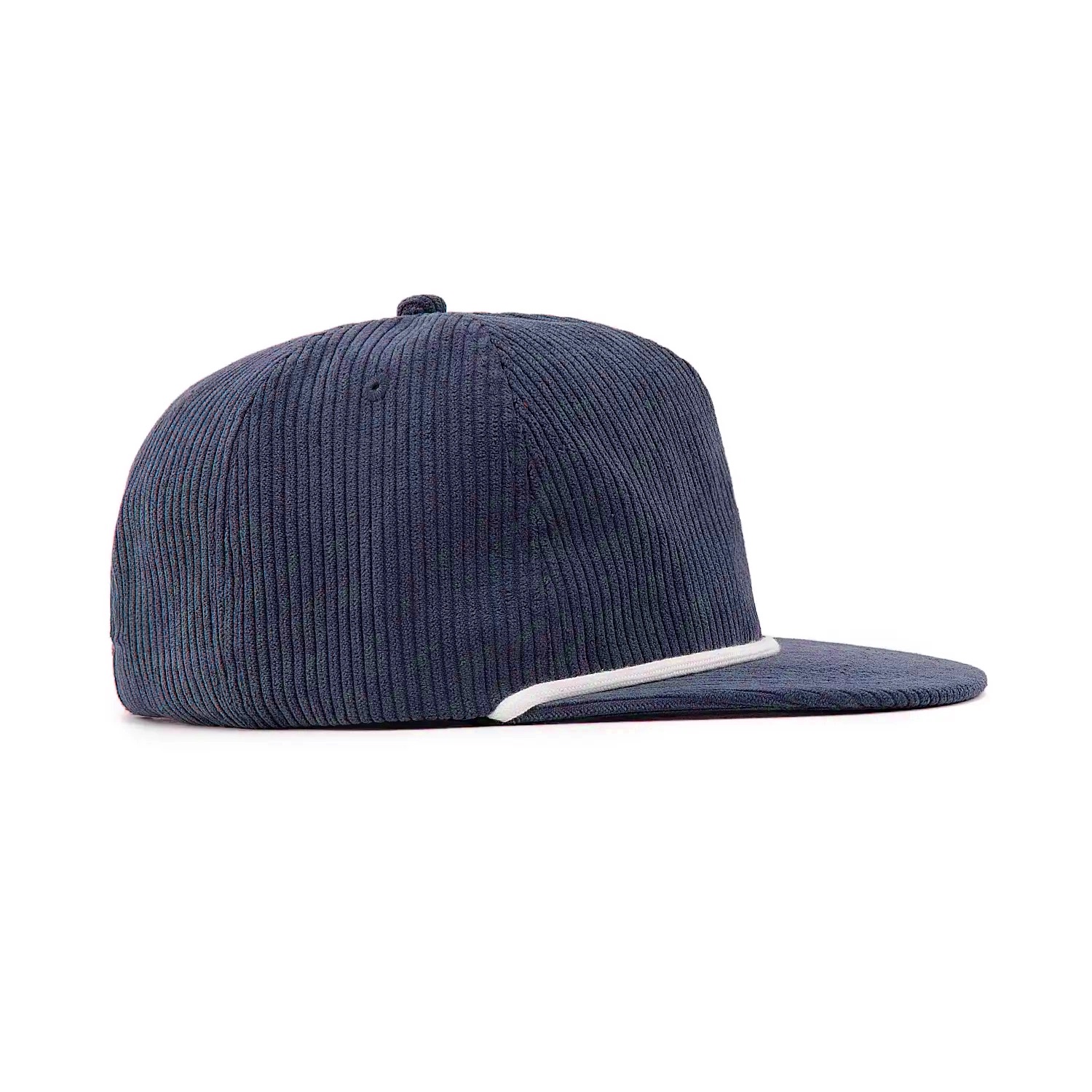 Бейсболка FAM.CAP 5 PANEL RELAXED FIT CORD BLANK ТЕМНО-СИНЯЯ