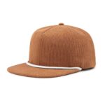 Бейсболка FAM.CAP 5 PANEL RELAXED FIT CORD BLANK ХАКИ