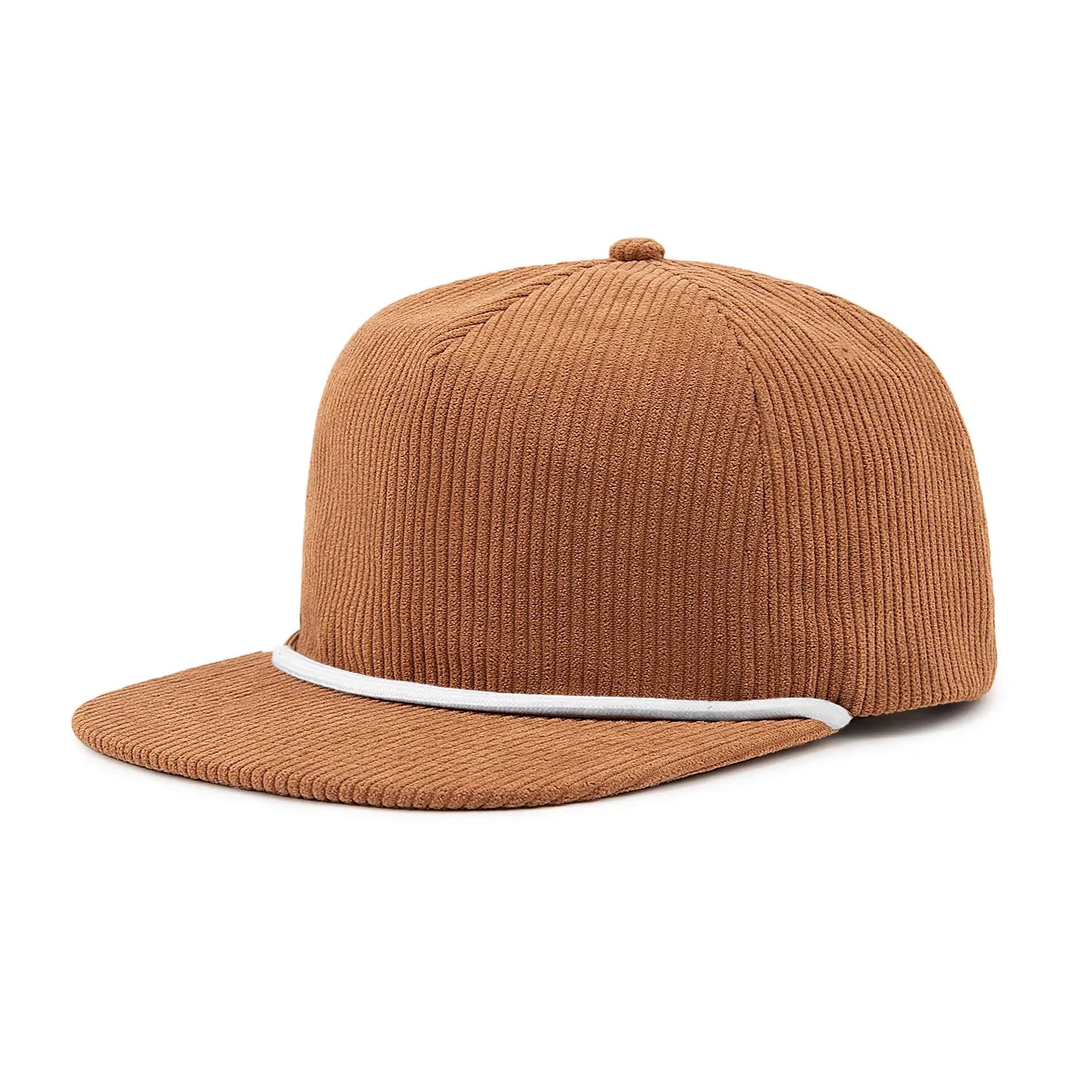 Бейсболка FAM.CAP 5 PANEL RELAXED FIT CORD BLANK ХАКИ