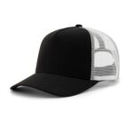 Бейсболка FAM.CAP 5 PANEL TRUCKER BLANK ЧЕРНАЯ / БЕЛАЯ