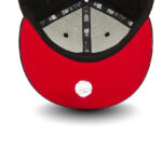 Бейсболка NEW ERA 59FIFTY NHL ANAHEIM DUCKS ЧЕРНАЯ / КРАСНЫЙ НИЗ