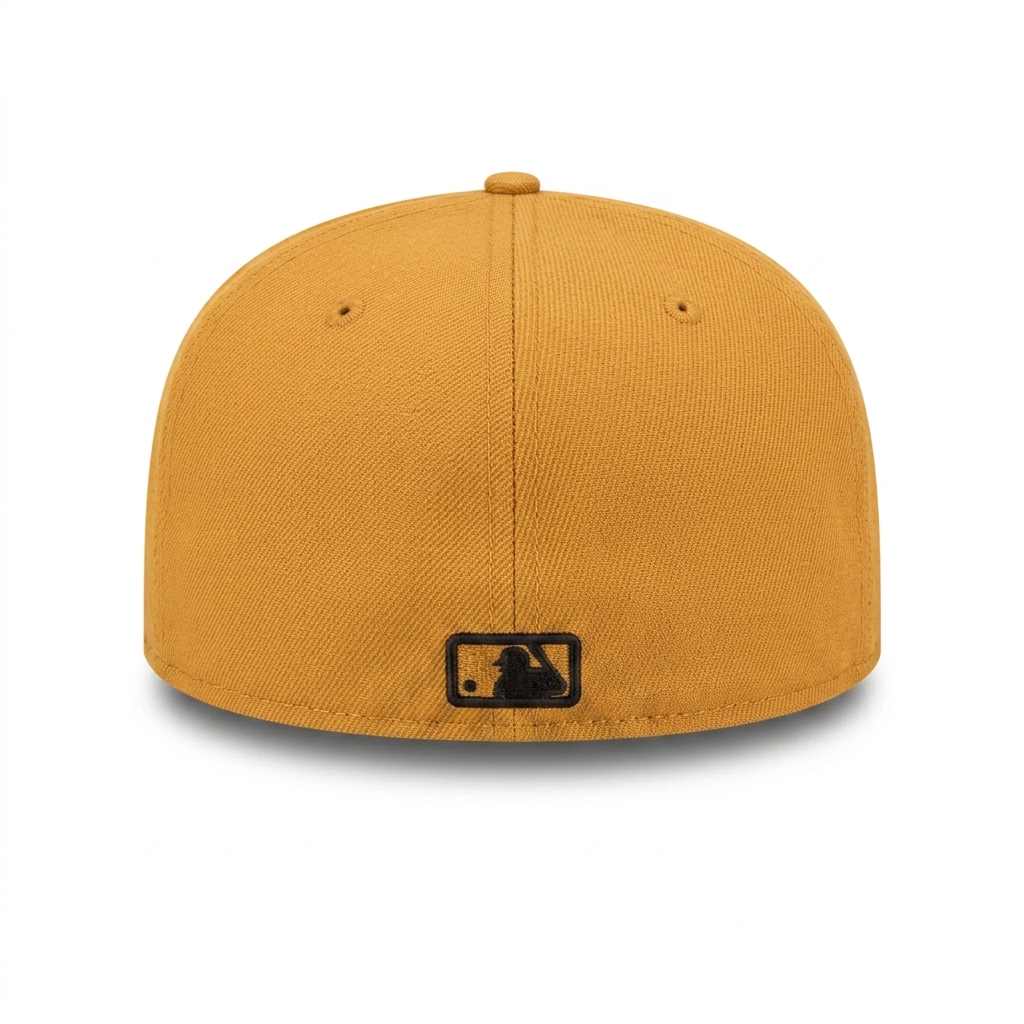 Бейсболка NEW ERA 59FIFTY MLB BALTIMORE ORIOLES СВЕТЛО-КОРИЧНЕВАЯ / СЕРЫЙ НИЗ