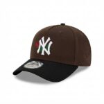 Бейсболка NEW ERA 9FORTY A-FRAME MLB NEW YORK YANKEES ROSE КОРИЧНЕВАЯ / ЧЕРНАЯ / ЗЕЛЕНЫЙ НИЗ