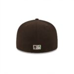 Бейсболка NEW ERA 59FIFTY MLB LOS ANGELES DODGERS КОРИЧНЕВЫЙ / ЧЕРНЫЙ / ЗЕЛЕНЫЙ НИЗ