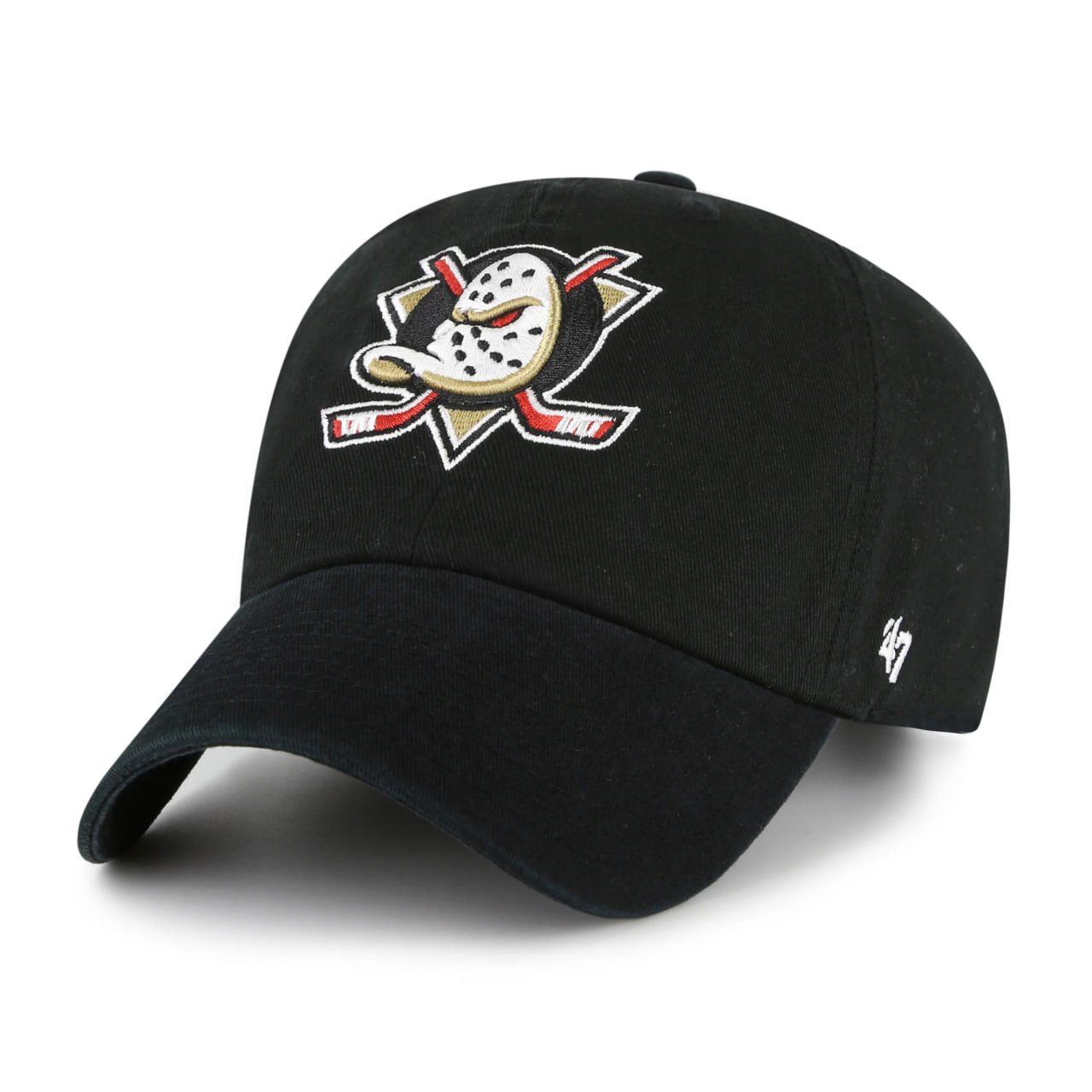 Бейсболка '47 CLEAN UP NHL ANAHEIM DUCKS ЧЕРНАЯ