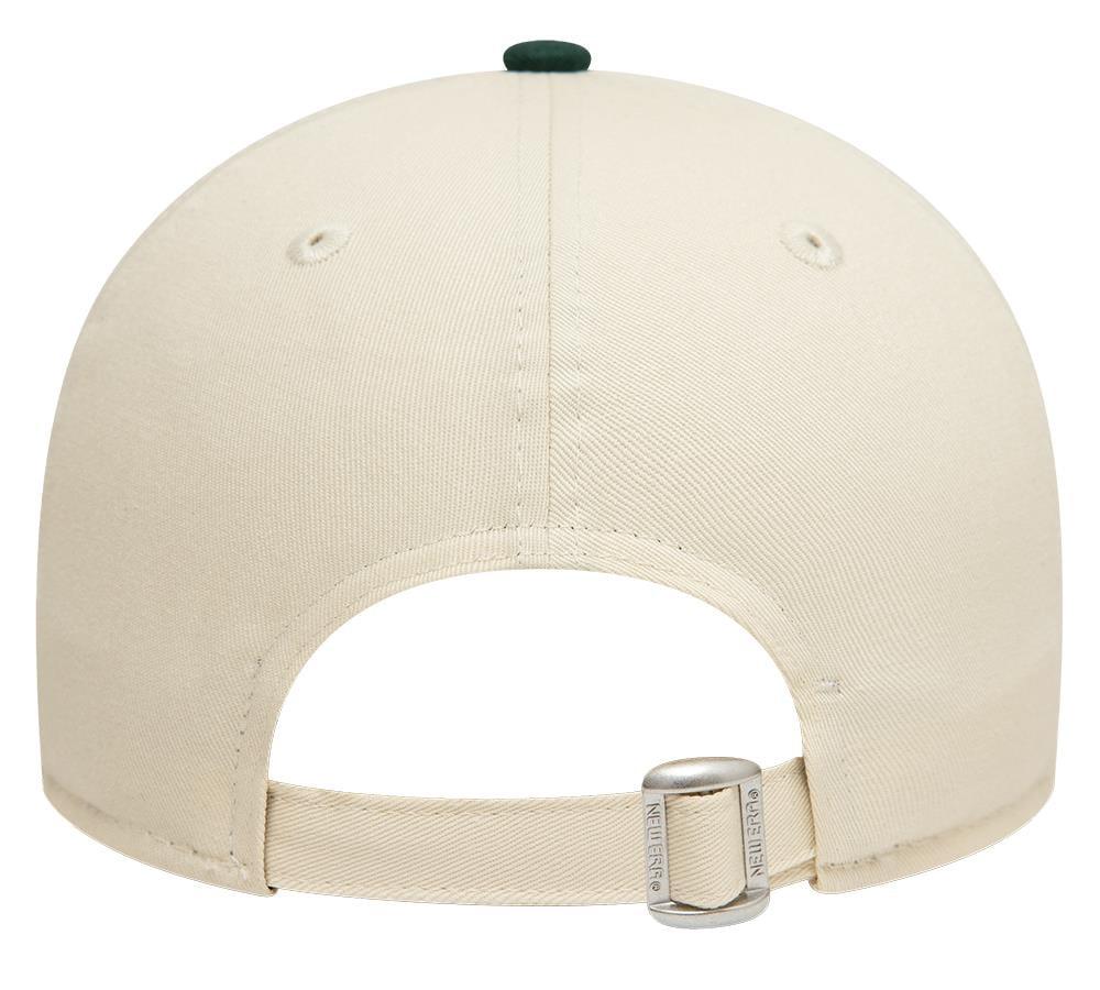 Бейсболка NEW ERA 9FORTY MLB OAKLAND ATHLETICS БЕЖЕВАЯ / ЗЕЛЕНАЯ