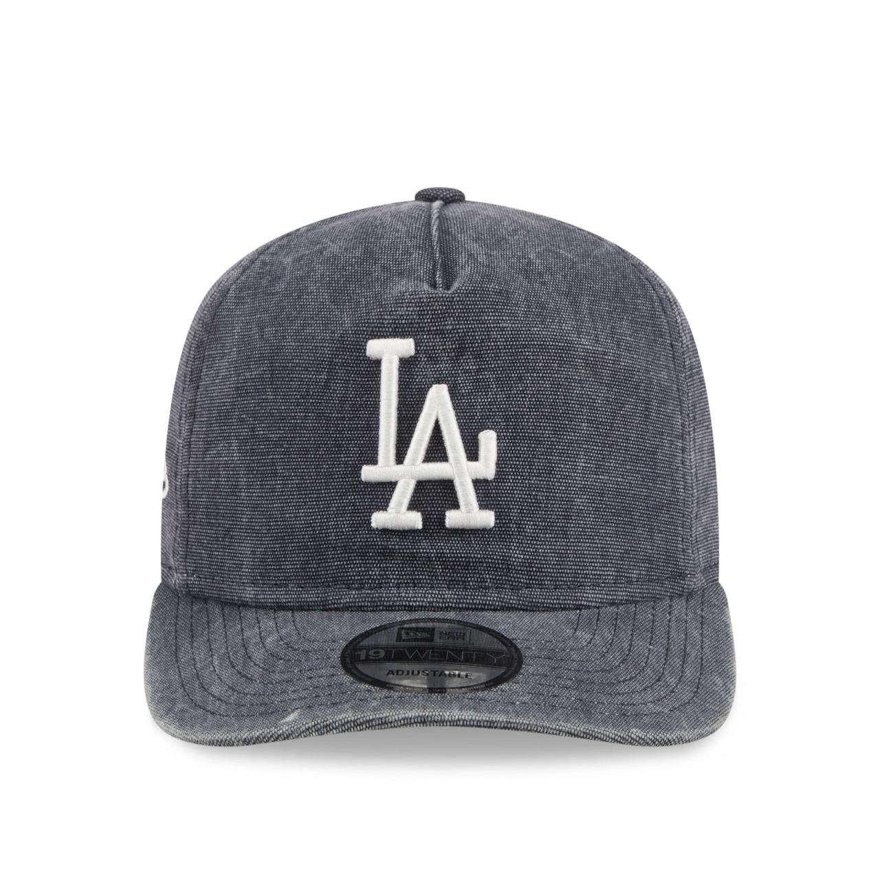 Бейсболка NEW ERA 19TWENTY MLB LOS ANGELES DODGERS WASHED СИНЯЯ / ЗЕЛЕНЫЙ НИЗ