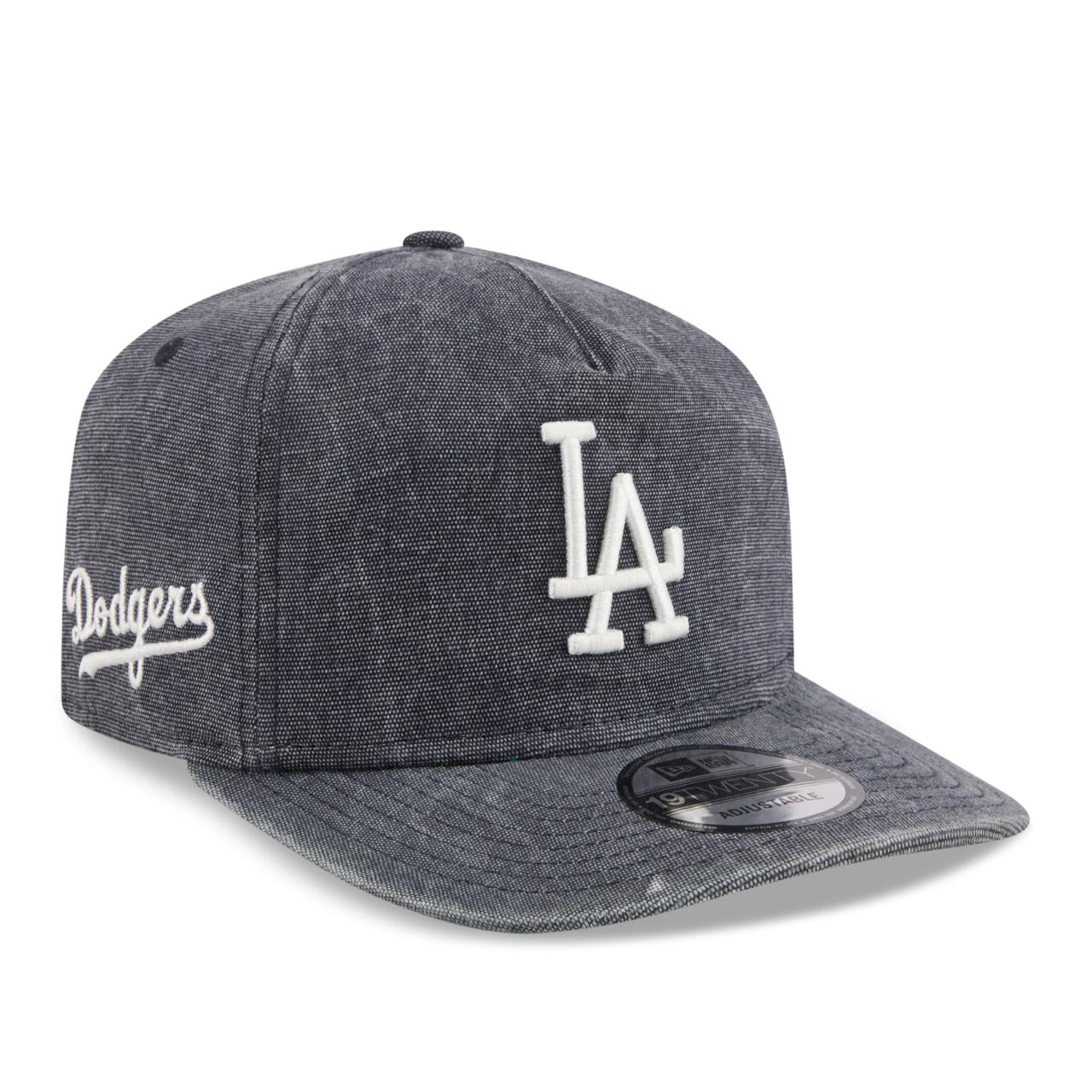 Бейсболка NEW ERA 19TWENTY MLB LOS ANGELES DODGERS WASHED СИНЯЯ / ЗЕЛЕНЫЙ НИЗ