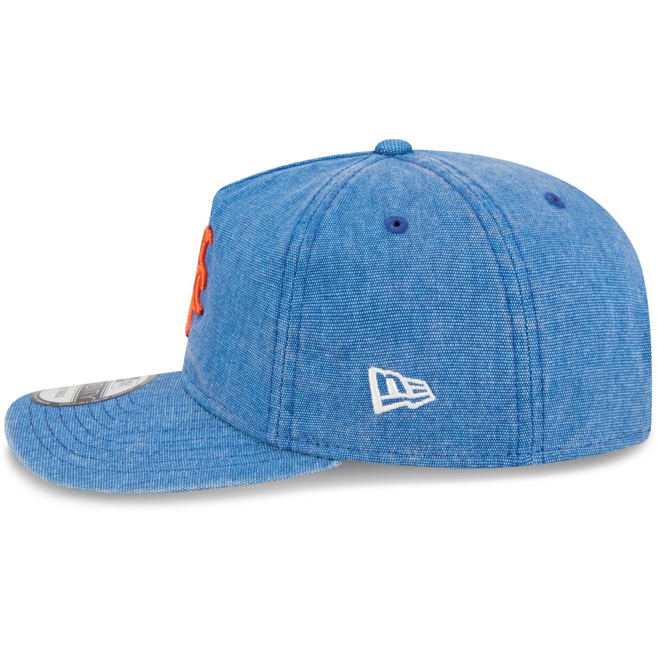 Бейсболка NEW ERA 19TWENTY MLB NEW YORK METS WASHED СИНЯЯ / ЗЕЛЕНЫЙ НИЗ