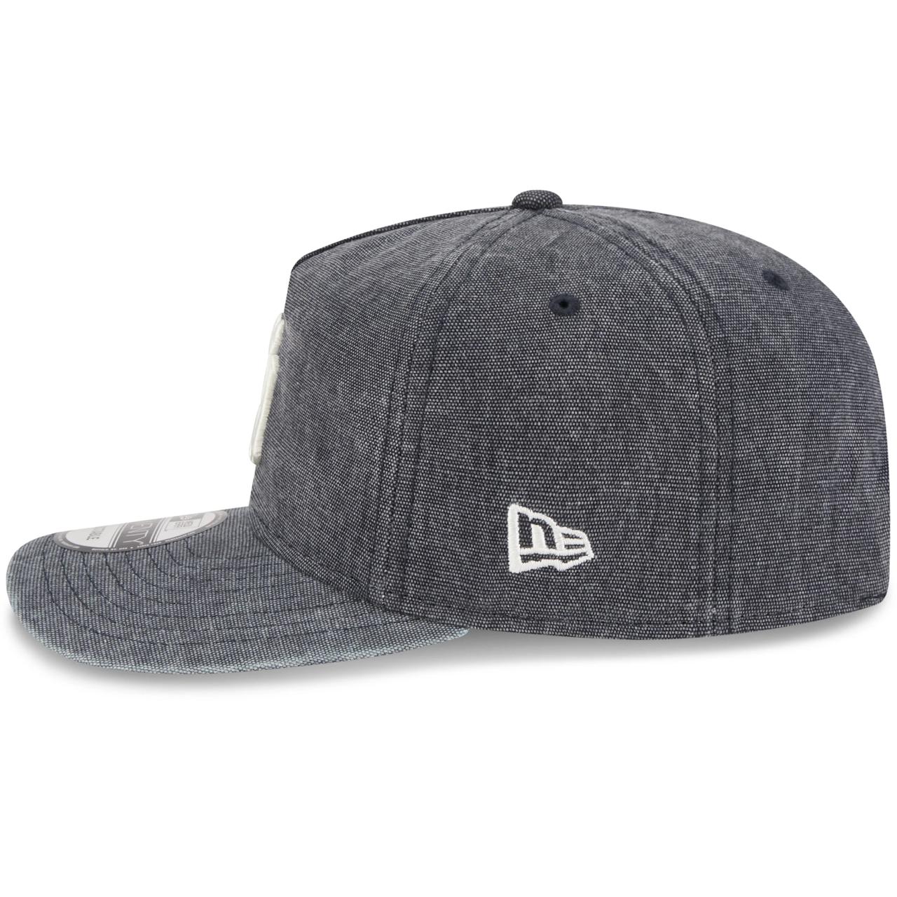 Бейсболка NEW ERA 19TWENTY MLB NEW YORK YANKEES WASHED ТЕМНО-СИНЯЯ / ЗЕЛЕНЫЙ НИЗ
