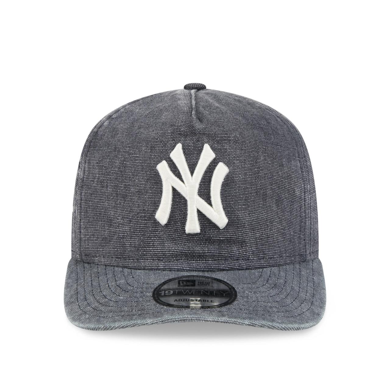Бейсболка NEW ERA 19TWENTY MLB NEW YORK YANKEES WASHED ТЕМНО-СИНЯЯ / ЗЕЛЕНЫЙ НИЗ