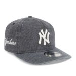 Бейсболка NEW ERA 19TWENTY MLB NEW YORK YANKEES WASHED ТЕМНО-СИНЯЯ / ЗЕЛЕНЫЙ НИЗ