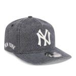 Бейсболка NEW ERA 19TWENTY MLB NEW YORK YANKEES WASHED OLD LOGO ТЕМНО-СИНЯЯ / ЗЕЛЕНЫЙ НИЗ
