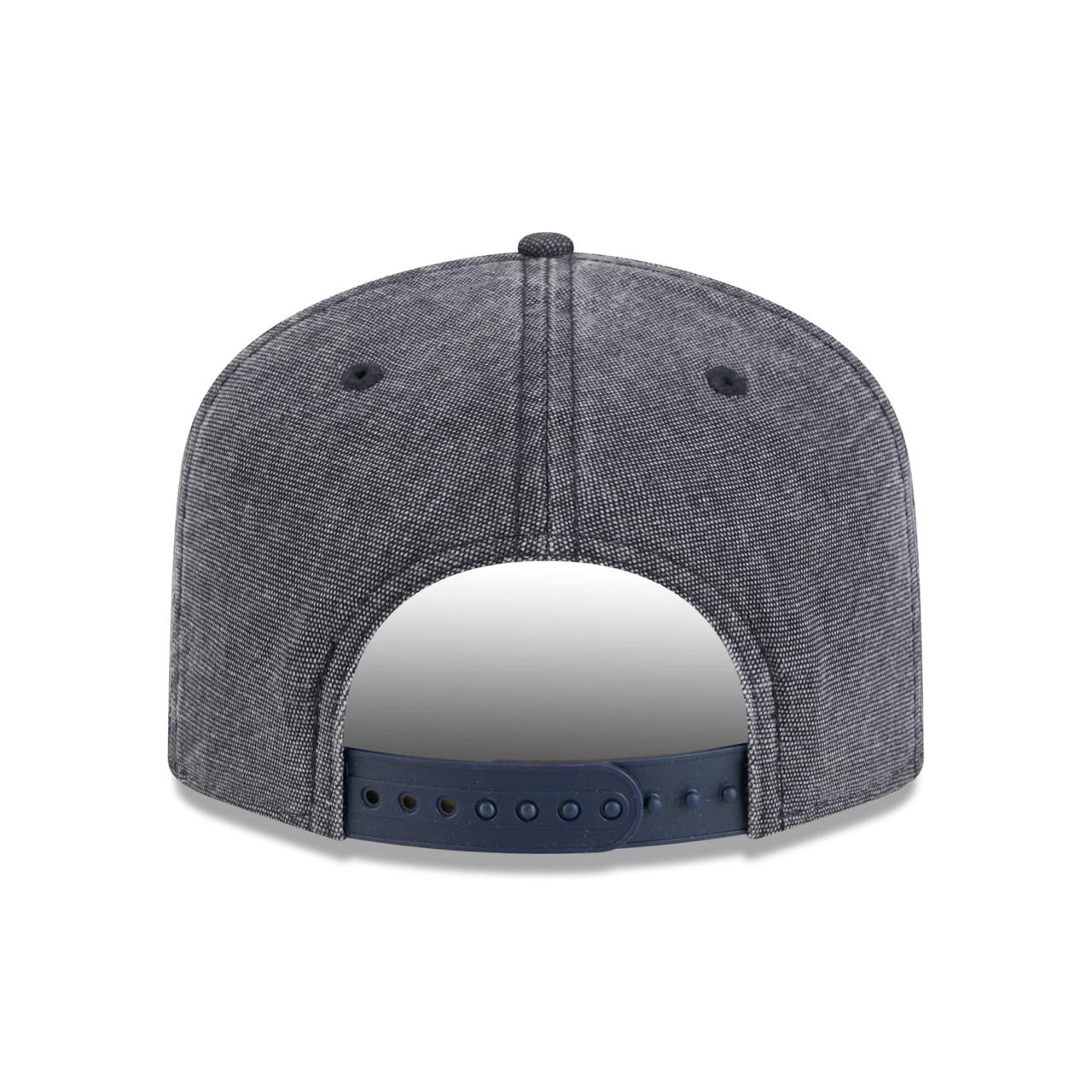 Бейсболка NEW ERA 19TWENTY MLB NEW YORK YANKEES WASHED OLD LOGO ТЕМНО-СИНЯЯ / ЗЕЛЕНЫЙ НИЗ