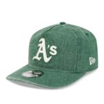 Бейсболка NEW ERA 19TWENTY MLB OAKLAND ATHLETICS WASHED ЗЕЛЕНАЯ / ЗЕЛЕНЫЙ НИЗ