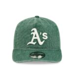 Бейсболка NEW ERA 19TWENTY MLB OAKLAND ATHLETICS WASHED ЗЕЛЕНАЯ / ЗЕЛЕНЫЙ НИЗ