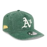 Бейсболка NEW ERA 19TWENTY MLB OAKLAND ATHLETICS WASHED ЗЕЛЕНАЯ / ЗЕЛЕНЫЙ НИЗ