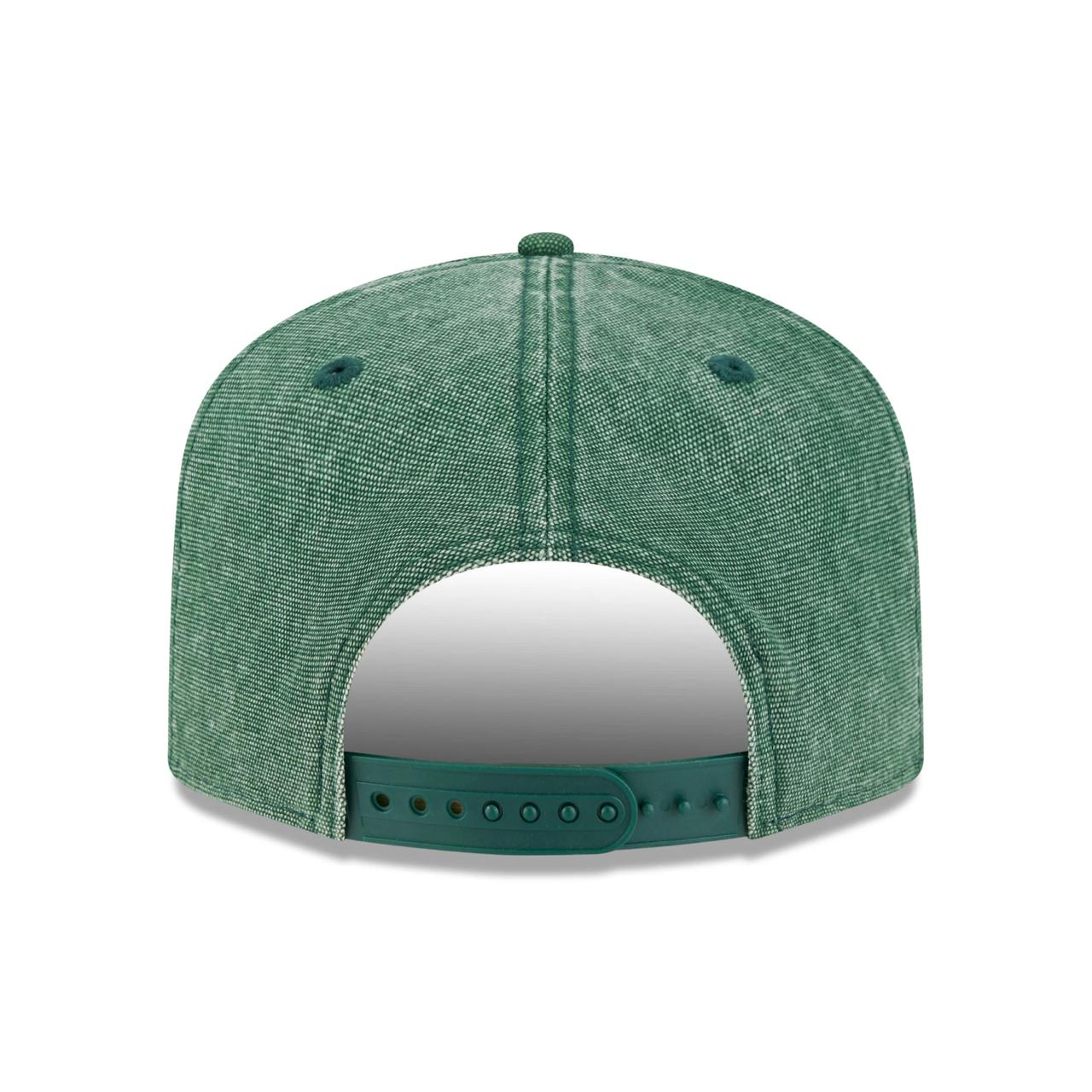 Бейсболка NEW ERA 19TWENTY MLB OAKLAND ATHLETICS WASHED ЗЕЛЕНАЯ / ЗЕЛЕНЫЙ НИЗ