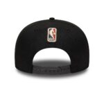 Бейсболка NEW ERA 9FIFTY A-FRAME NBA CHICAGO BULLS HARDWOOD COLLECTION ЧЕРНАЯ / СЕРЫЙ НИЗ