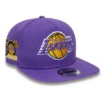 Бейсболка NEW ERA 9FIFTY A-FRAME NBA LOS ANGELES LAKERS HARDWOOD COLLECTION ФИОЛЕТОВАЯ / СЕРЫЙ НИЗ