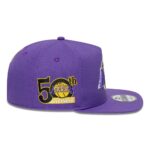 Бейсболка NEW ERA 9FIFTY A-FRAME NBA LOS ANGELES LAKERS HARDWOOD COLLECTION ФИОЛЕТОВАЯ / СЕРЫЙ НИЗ