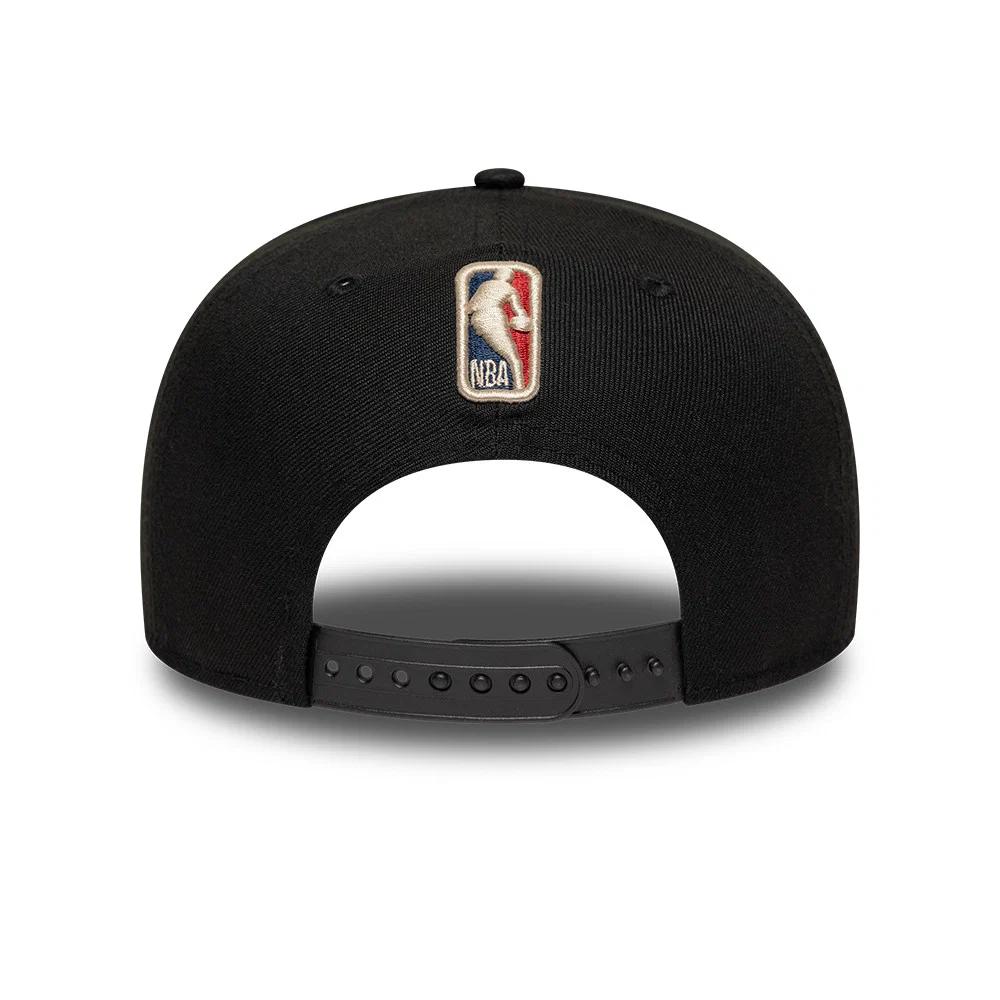 Бейсболка NEW ERA 9FIFTY A-FRAME NBA VANCOUVER GRIZZLIES HARDWOOD COLLECTION ЧЕРНАЯ / СЕРЫЙ НИЗ