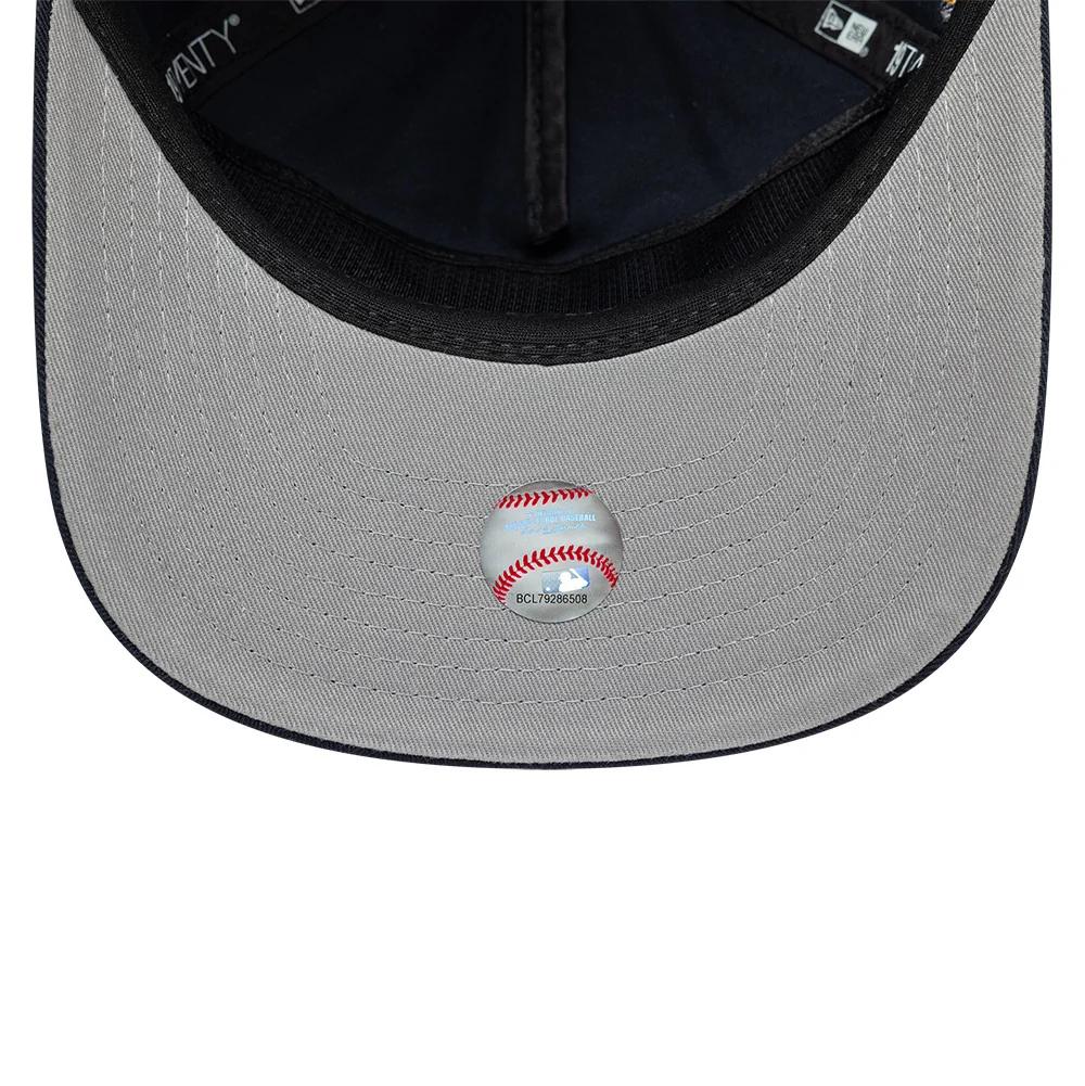 Бейсболка NEW ERA 19TWENTY MLB NEW YORK YANKEES CHAMPIONSHIP ТЕМНО-СИНЯЯ / СЕРЫЙ НИЗ