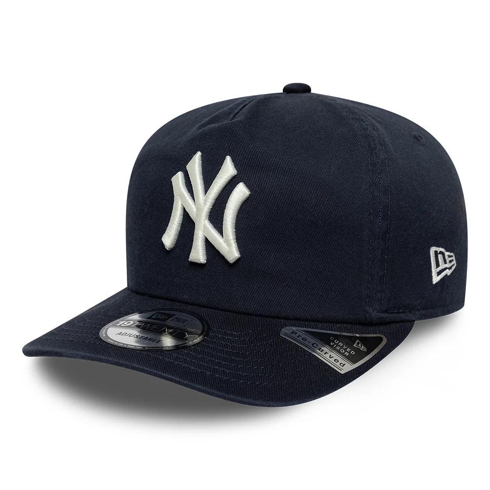 Бейсболка NEW ERA 19TWENTY MLB NEW YORK YANKEES CHAMPIONSHIP ТЕМНО-СИНЯЯ / СЕРЫЙ НИЗ