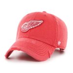 Бейсболка '47 CLEAN UP NHL DETROIT RED WINGS WEATHERED КРАСНАЯ