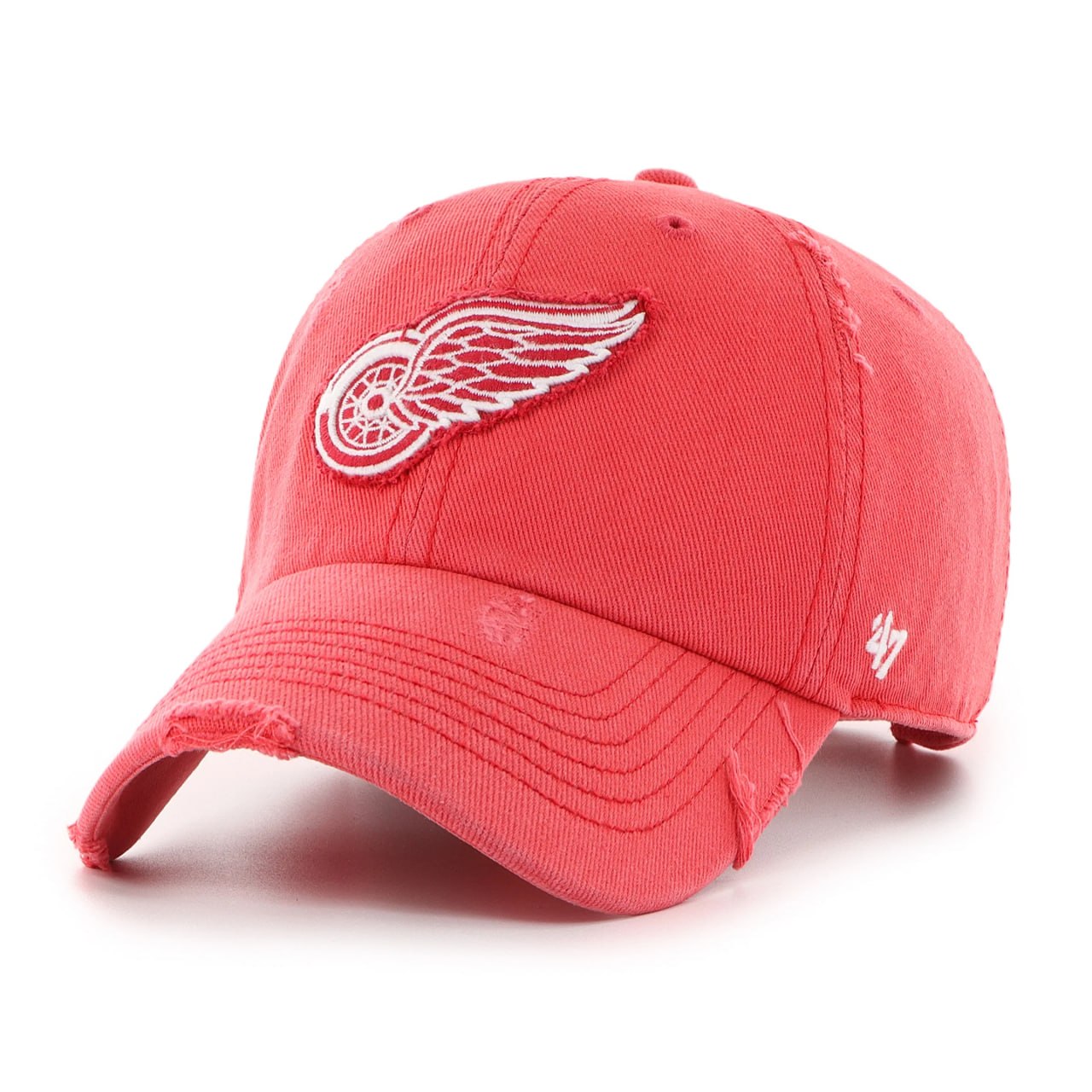 Бейсболка '47 CLEAN UP NHL DETROIT RED WINGS WEATHERED КРАСНАЯ