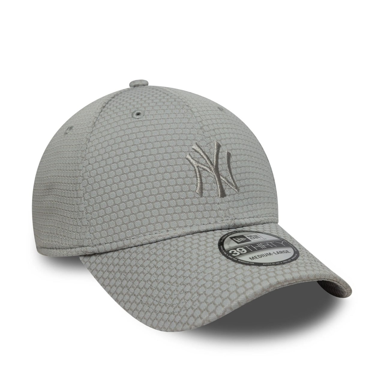 Бейсболка NEW ERA 39THIRTY MLB NEW YORK YANKEES MESH СЕРАЯ