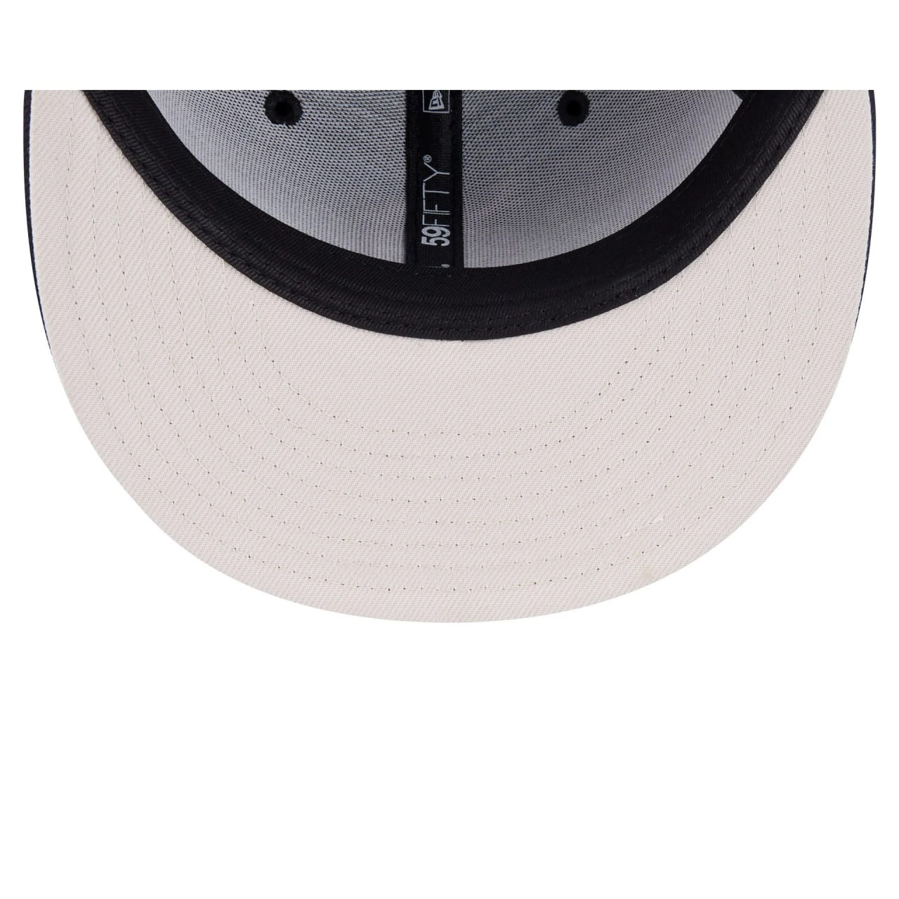 Бейсболка NEW ERA 59FIFTY MLB DETROIT TIGERS ТЕМНО-СИНЯЯ / БЕЖЕВЫЙ НИЗ