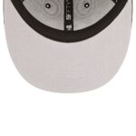 Бейсболка NEW ERA 59FIFTY LOW PROFILE MLB OAKLAND ATHLETICS ЧЕРНАЯ / СЕРЫЙ НИЗ