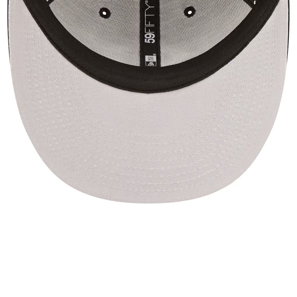 Бейсболка NEW ERA 59FIFTY LOW PROFILE MLB OAKLAND ATHLETICS ЧЕРНАЯ / СЕРЫЙ НИЗ