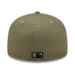 Бейсболка NEW ERA 59FIFTY LOW PROFILE MLB NEW YORK YANKEES ОЛИВКОВАЯ / СЕРЫЙ НИЗ