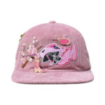 Бейсбока FAM.CAP CUSTOM 1 RELAXED FIT CORD РОЗОВАЯ