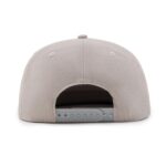 Бейсболка FAM.CAP CUSTOM SNAPBACK 5 PANEL СЕРАЯ / ЗЕЛЕНЫЙ НИЗ