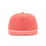 Бейсболка FAM.CAP 5 PANEL RELAXED FIT POLY BLANK РОЗОВАЯ