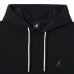 Толстовка KANGOL CLASSIC LOGO HOODIE ЧЕРНАЯ