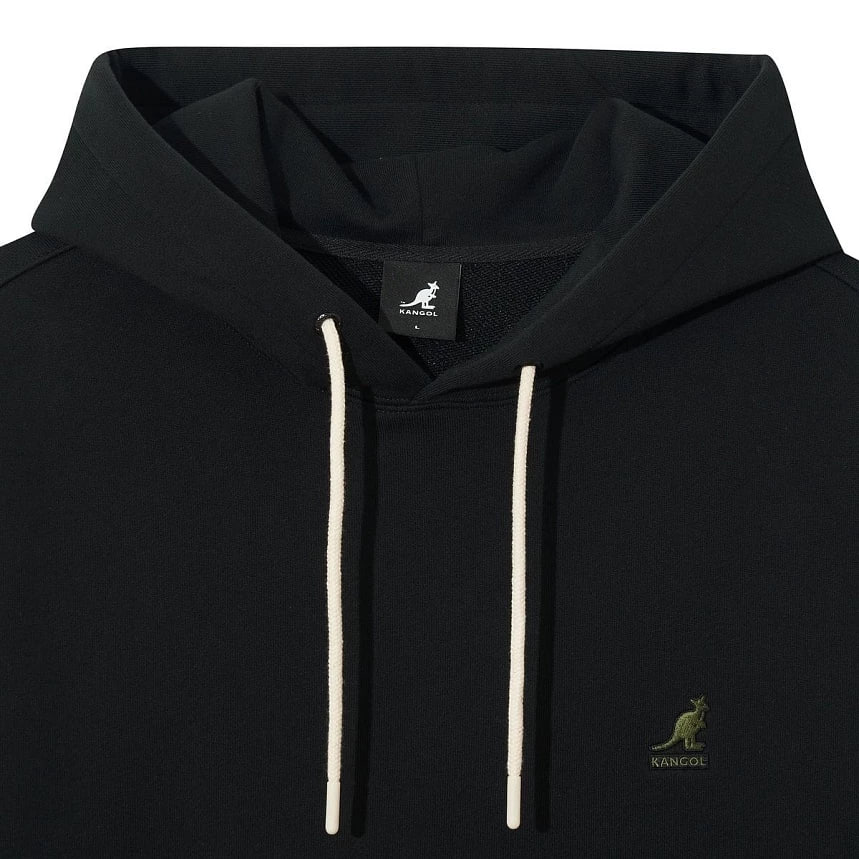 Толстовка KANGOL CLASSIC LOGO HOODIE ЧЕРНАЯ