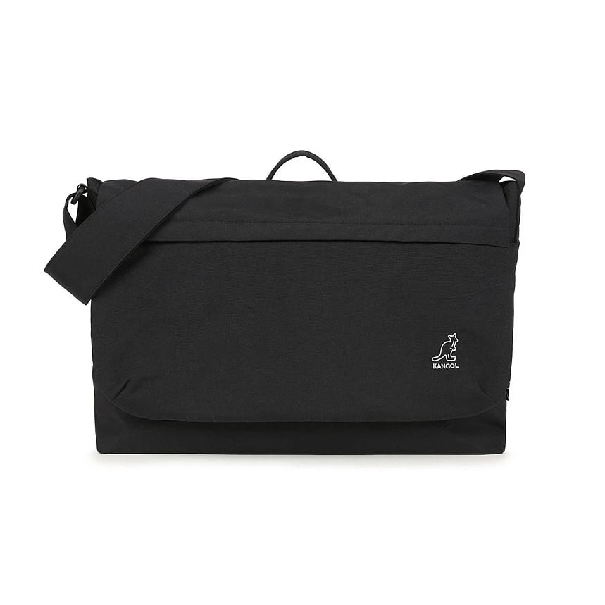 Сумка KANGOL ESSENTIAL RC FLAP MESSENGER ЧЕРНАЯ