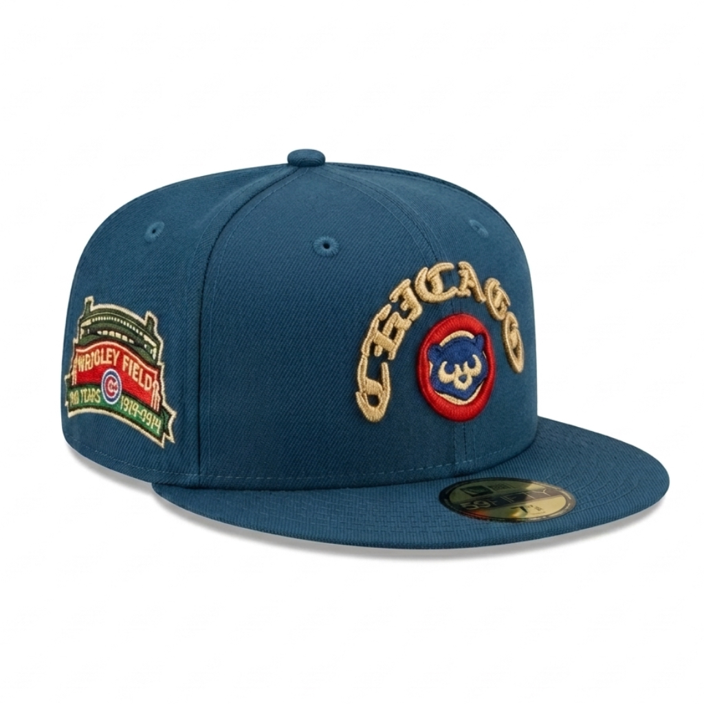 Бейсболка NEW ERA 59FIFTY MLB CHICAGO CUBS СИНЯЯ / СЕРЫЙ НИЗ