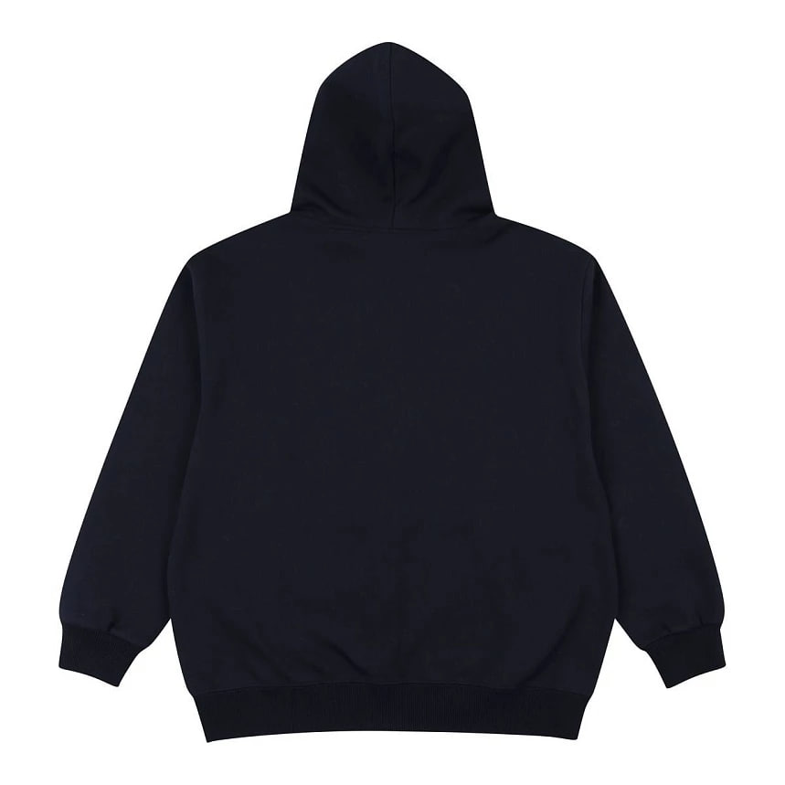 Толстовка KANGOL LOGO PATCH ZIP-UP ТЕМНО-СИНЯЯ