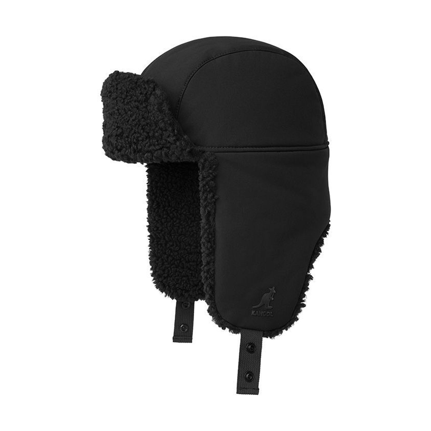 Шапка KANGOL EXPEDITION TRAPPER ЧЕРНАЯ