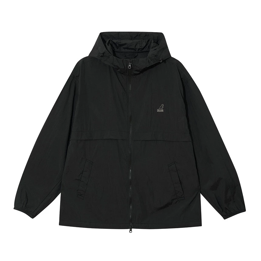 Куртка KANGOL NYLON WINDBREAKER ЧЕРНАЯ