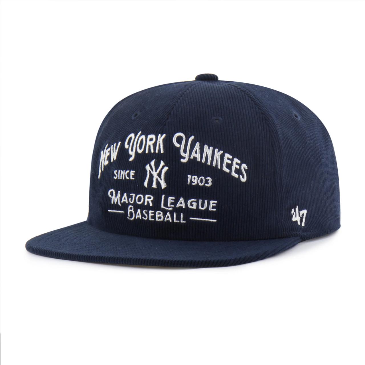 Бейсболка '47 CAPTAIN RL MLB NEW YORK YANKEES CORD темно-синяя